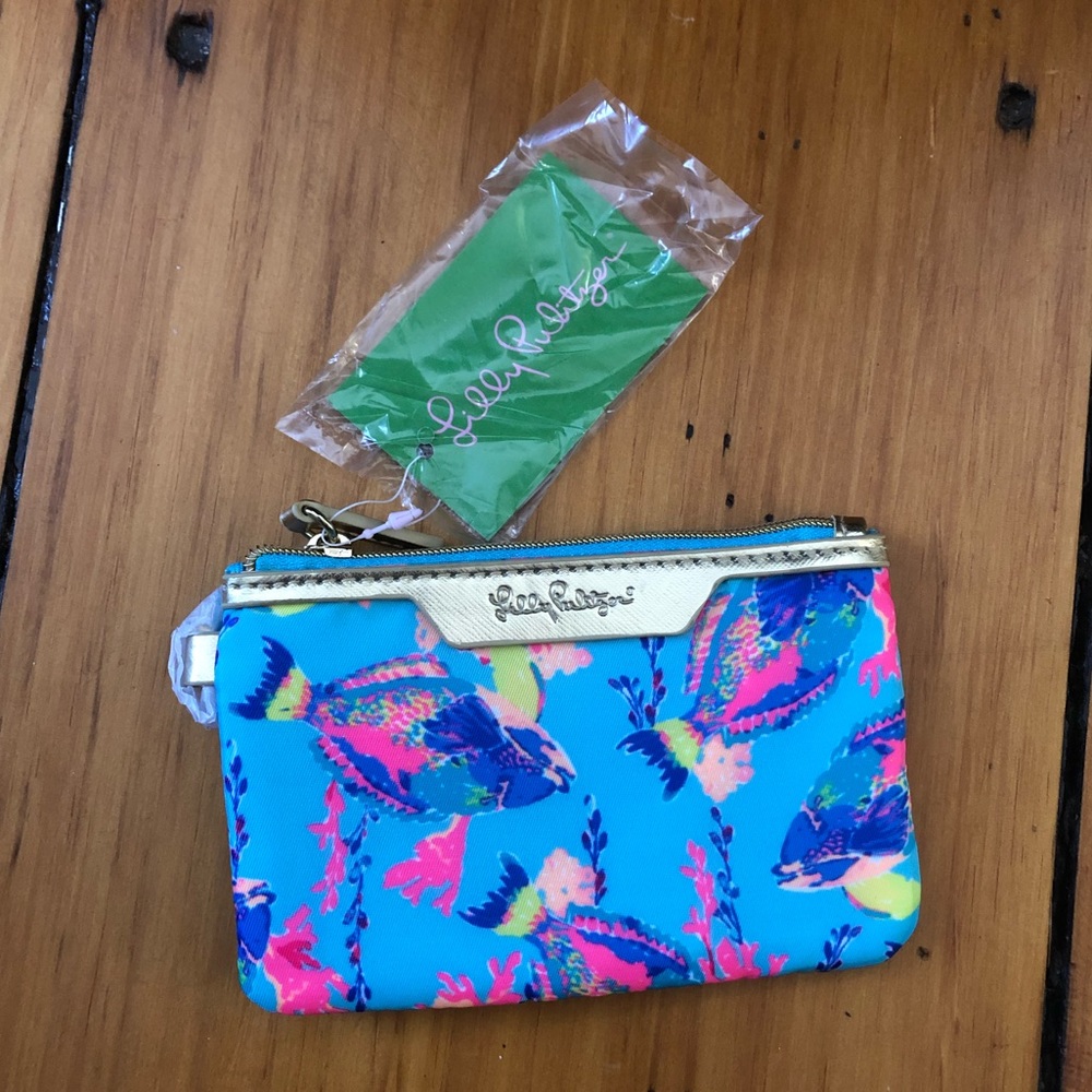 NWT Lilly Pulitzer Key ID Card Case